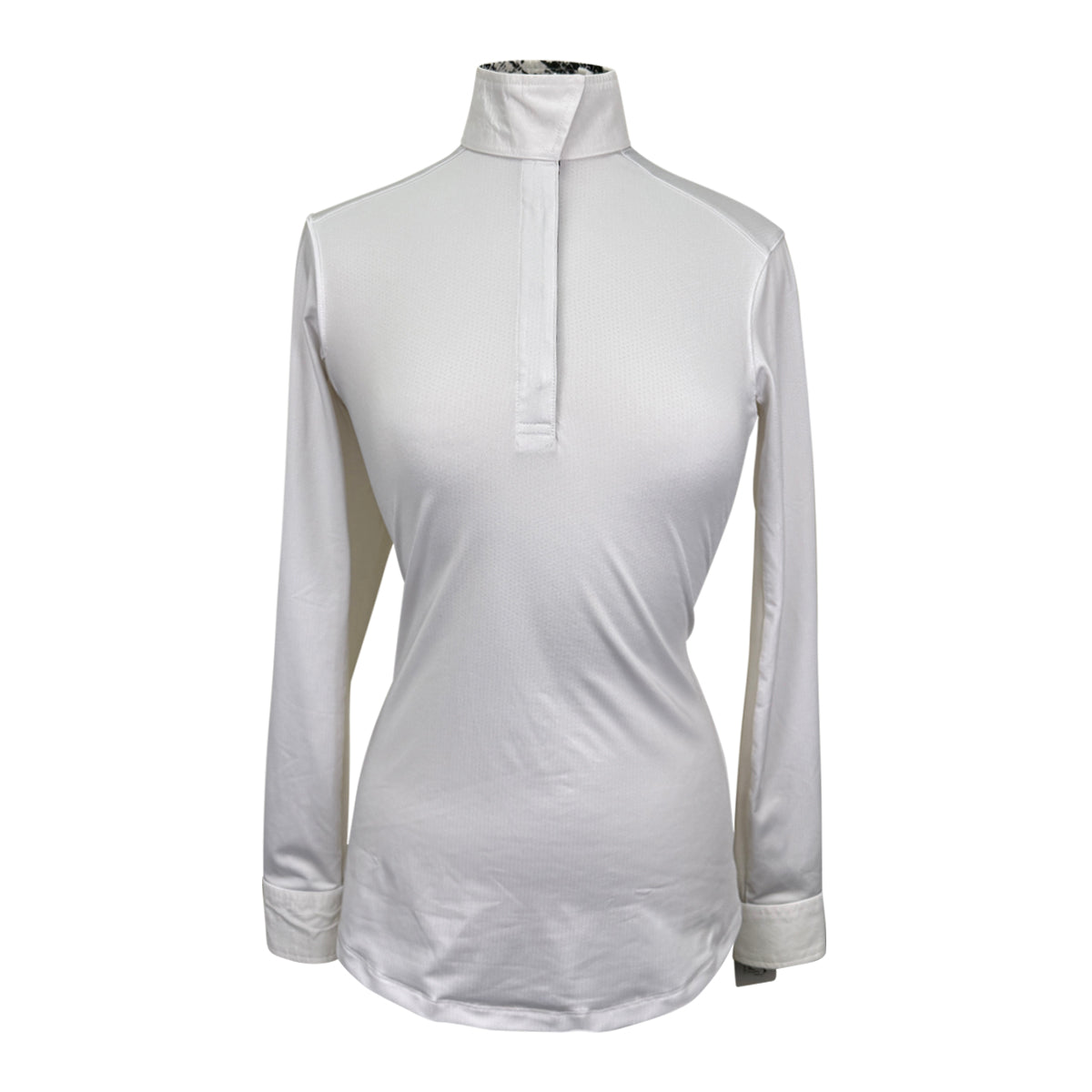 Tailored Sportsman Ice Fil Show Shirt in White/Static