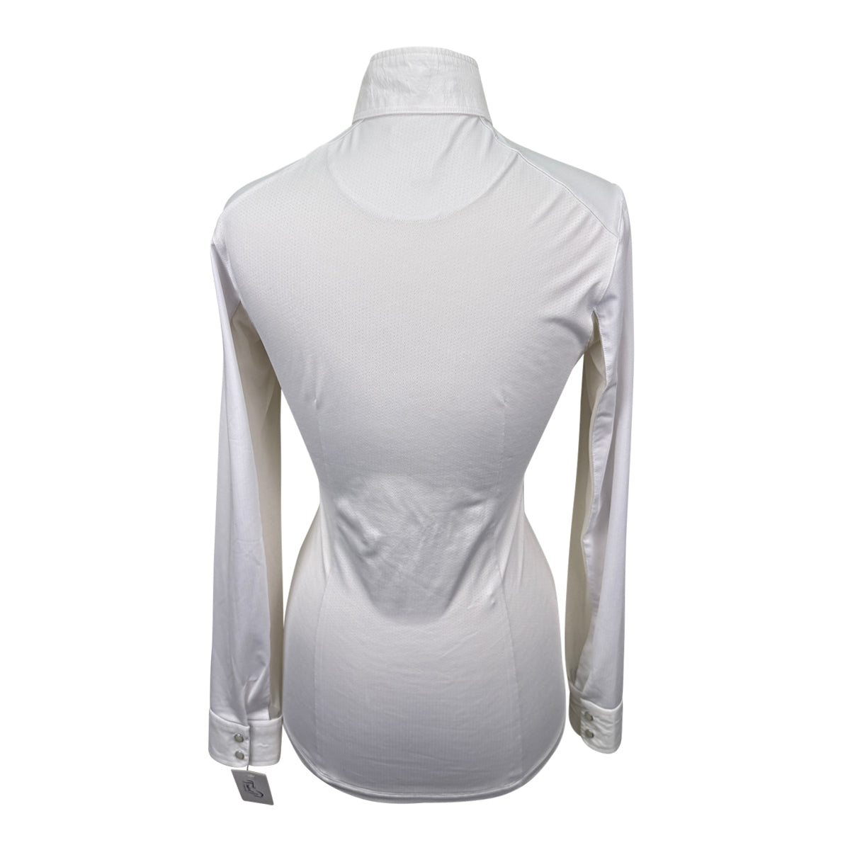 Tailored Sportsman Ice Fil Show Shirt in White/Static