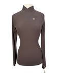 Ariat TEK Long Sleeve Baselayer in Coffee