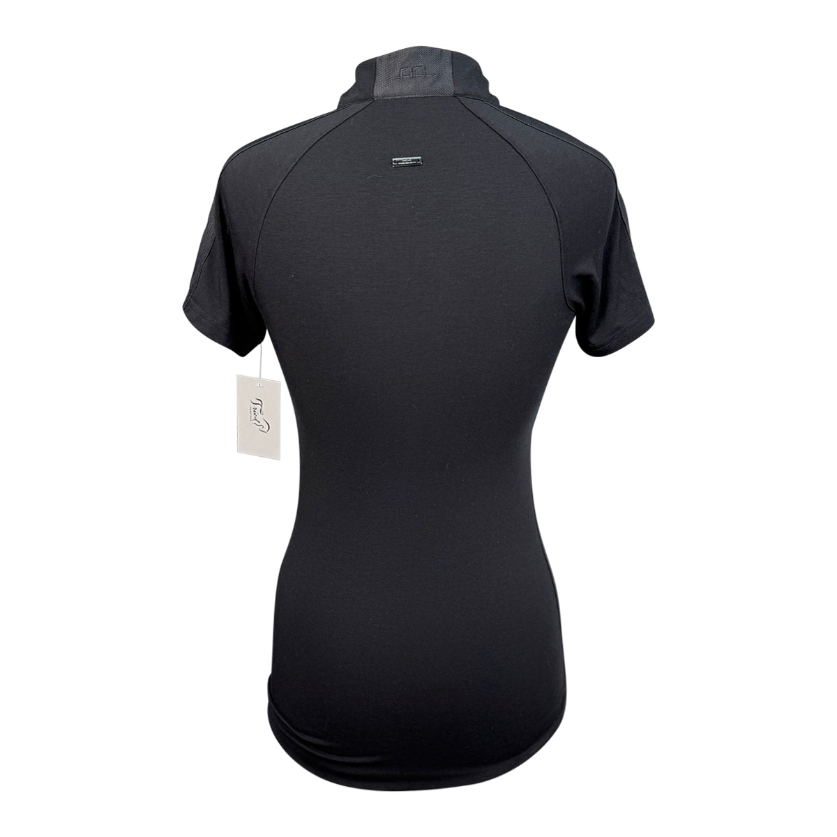 AA Platinum CleanCool 1/2 Zip Shirt in Black