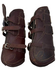 EquiFit T-Boot Luxe Open Front Boots in Brown