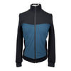 Cavalleria Toscana Stretch Bomber Jacket in Ocean/Black