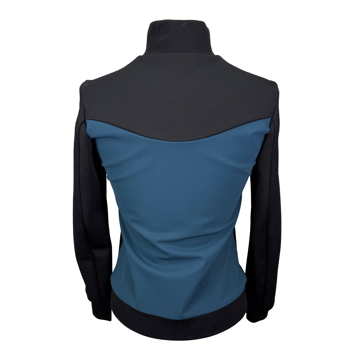 Cavalleria Toscana Stretch Bomber Jacket in Ocean/Black