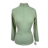 EIS 1/4 Zip Base Layer in Muted Clover