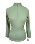 EIS 1/4 Zip Base Layer in Muted Clover