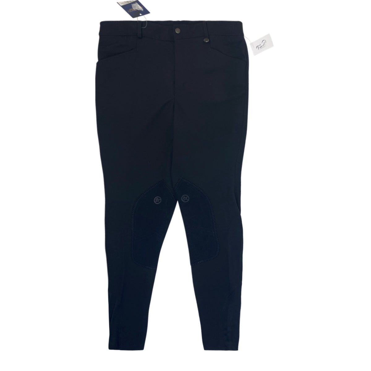 Ovation Men&#39;s Four-Pocket Classic Riding Breeches in Black