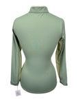 EIS 1/4 Zip Base Layer in Muted Clover