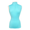 Piper SmartCore™ Sleeveless ¼ Zip Sun Shirt in Island Blue 