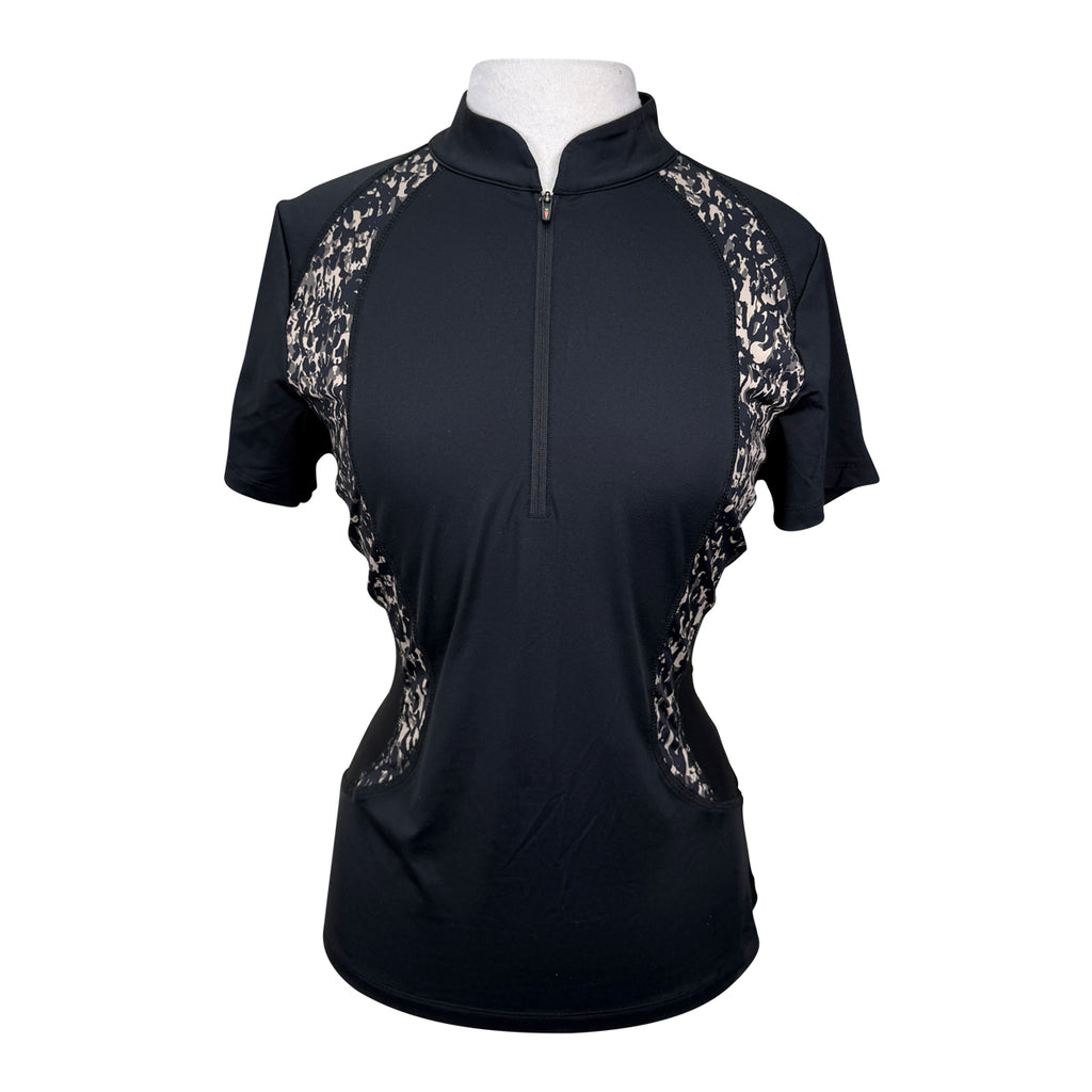 Kerrits 'Sport Tech' Riding Shirt in Black/Camo