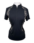 Kerrits 'Sport Tech' Riding Shirt in Black/Camo