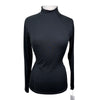 Dover Saddlery 1/4 Zip Long Sleeve Shirt in Black