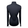 Dover Saddlery 1/4 Zip Long Sleeve Shirt in Black
