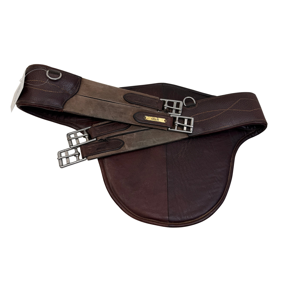 CWD Anatomic Jumping Belly Guard Girth in Brown