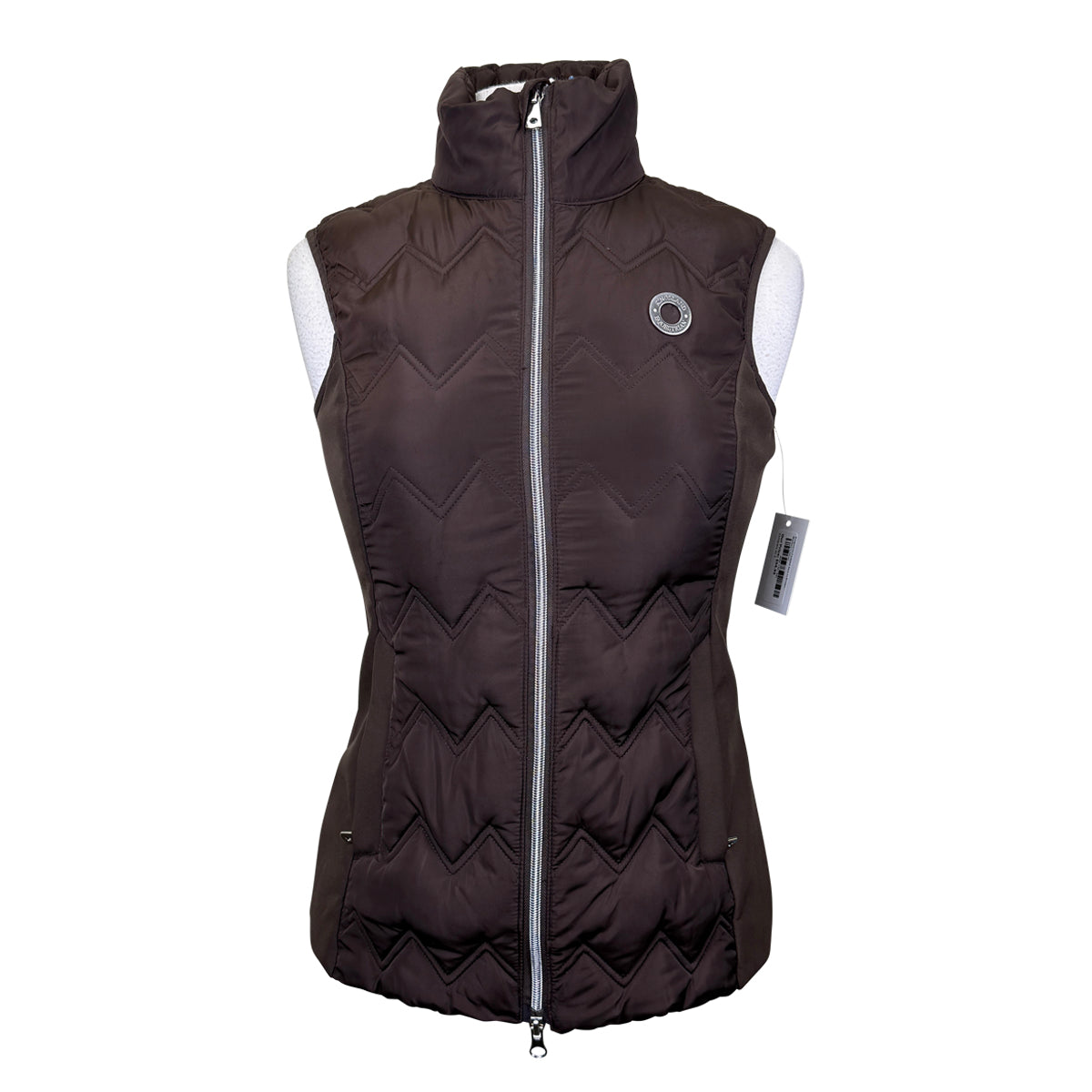 Kingsland Padded Vest in Brown