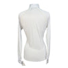 Ariat 'Sunstopper Pro 2.0' Show Shirt in White/Floral Collar