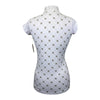 Mountain Horse SS Show Shirt in White/Gold