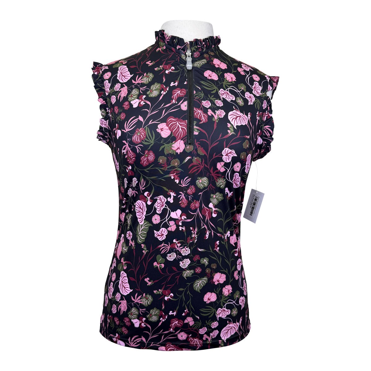 Kastel Denmark Ruffle Shirt in Pink Pothos