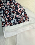 Ariat 'Sunstopper Pro 2.0' Show Shirt in White/Floral Collar