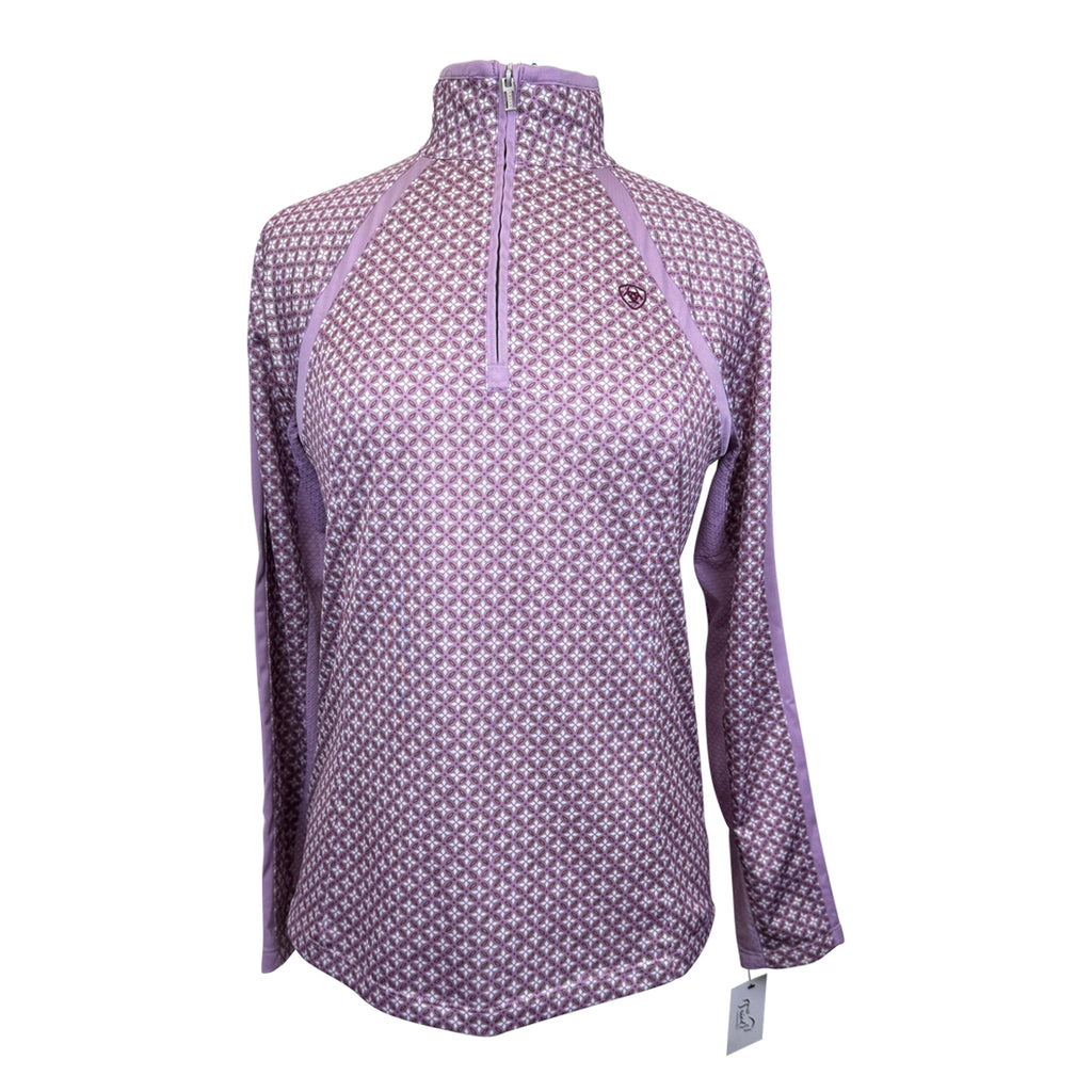 Ariat 'Sunstopper 2.0' Baselayer in Mauve Geo