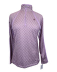 Ariat 'Sunstopper 2.0' Baselayer in Mauve Geo