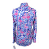 IBKUL Long Sleeve Shirt in Flamingos On Water