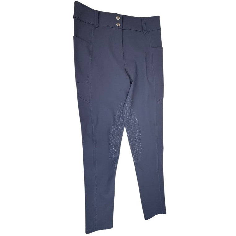Free Ride Pro 2.0 Knee Patch Breeches in Navy - Women's 32