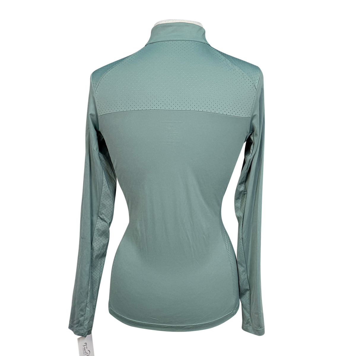 Free Ride Equestrian Zip Long Sleeve Sun Shirt in Sage
