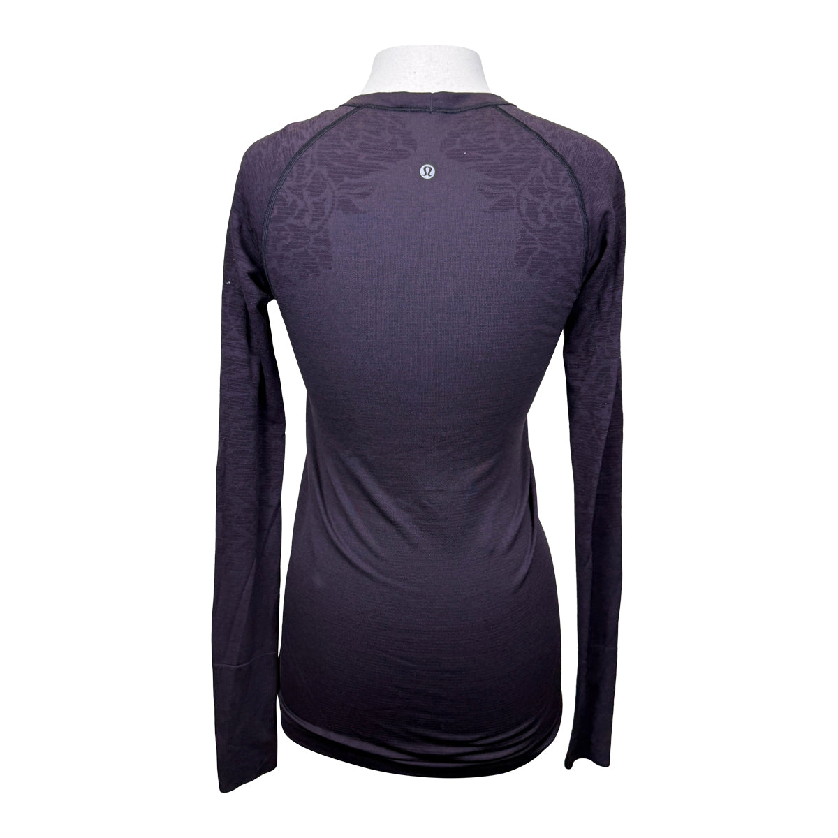 Lululemon 'Swiftly' Tech Long Sleeve 2.0 Waist Length in Merlot Flowers