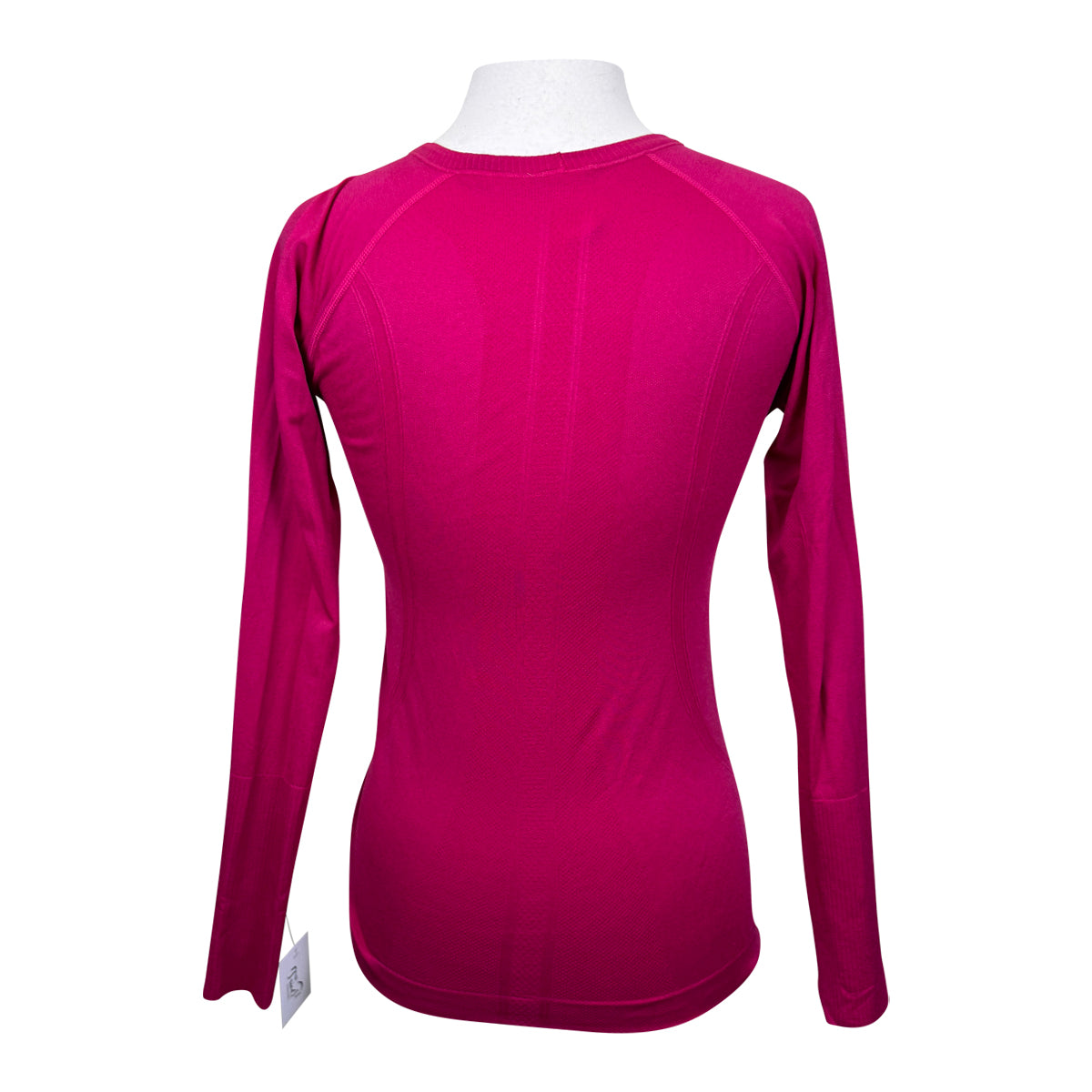 TKEQ The 'Kennedy' Seamless Long Sleeve in Magenta