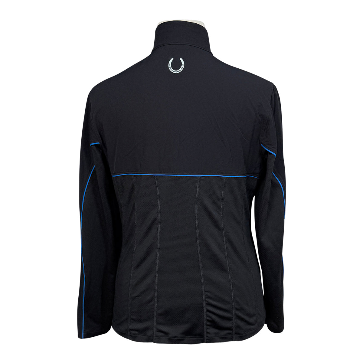 Irideon Lightweight Jacket in Black/Blue Piping