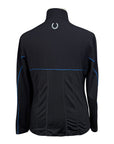 Irideon Lightweight Jacket in Black/Blue Piping