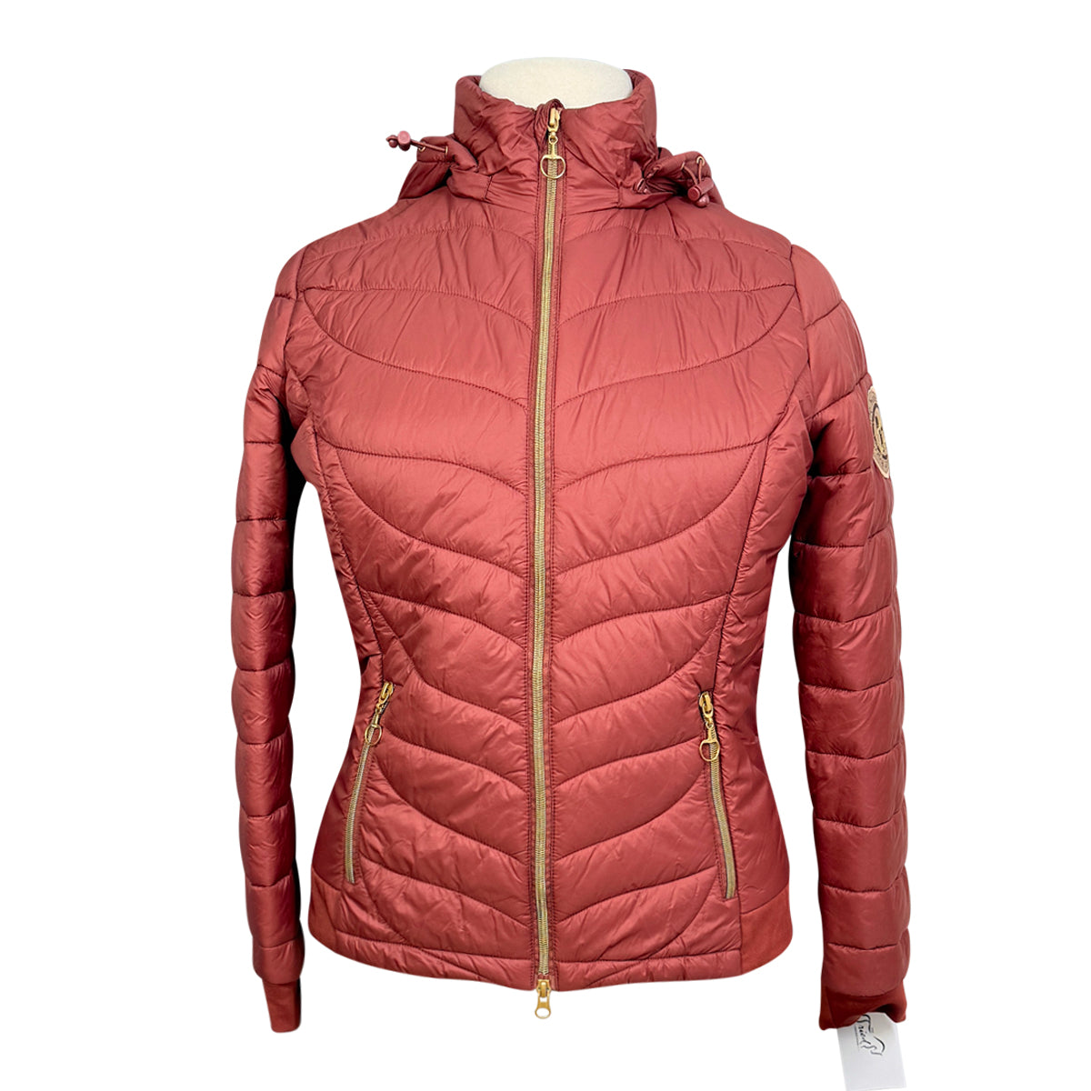 Horze Shannon Light Padded Jacket in Orange