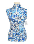 Kastel Denmark Short Sleeve Sun Shirt in Blue Watercolor