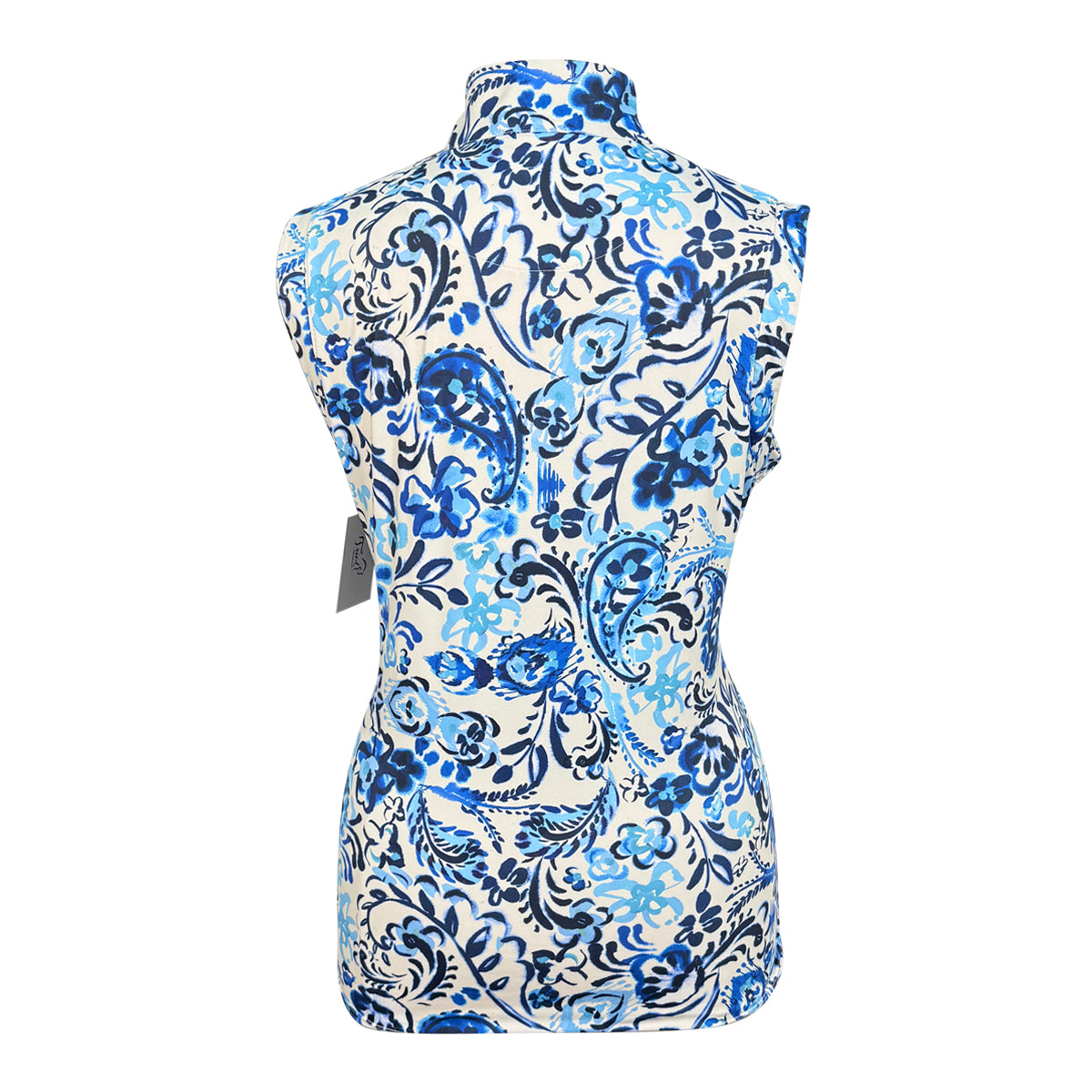 Kastel Denmark Short Sleeve Sun Shirt in Blue Watercolor