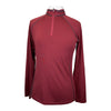 Riding Sport 'SolarShade' Sun Shirt in Burgundy/Grey