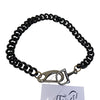 Atelier CG Sir Barton Choker in Black/Stainless Steel