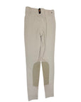 Kerrits Microcord Knee Patch Tights in Sand