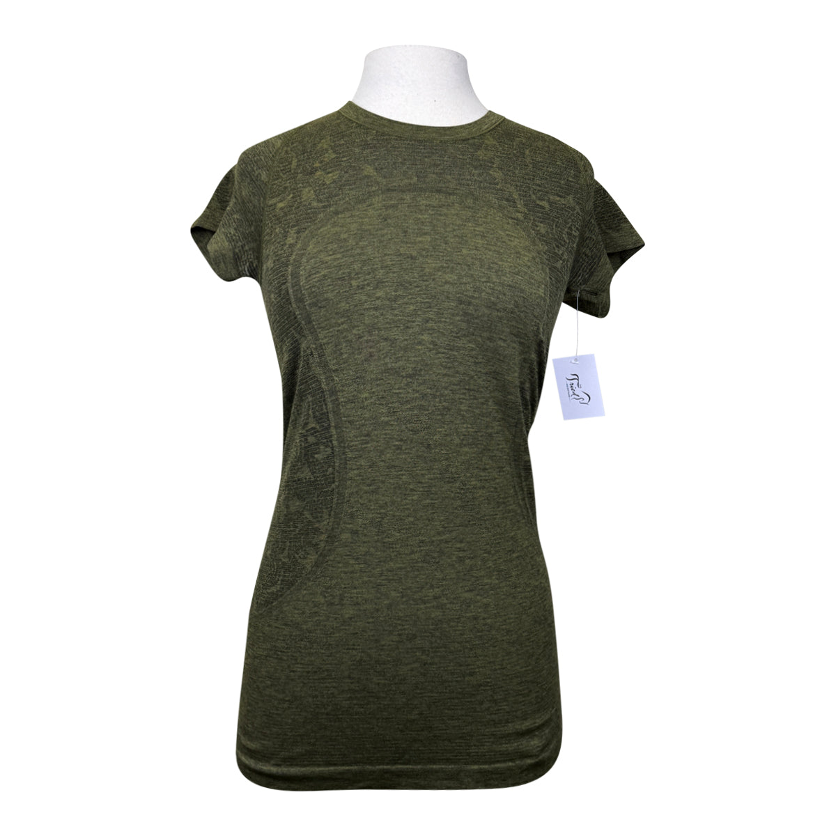 Lululemon Swiftly Short Sleeve Active Shirt in Green Camo