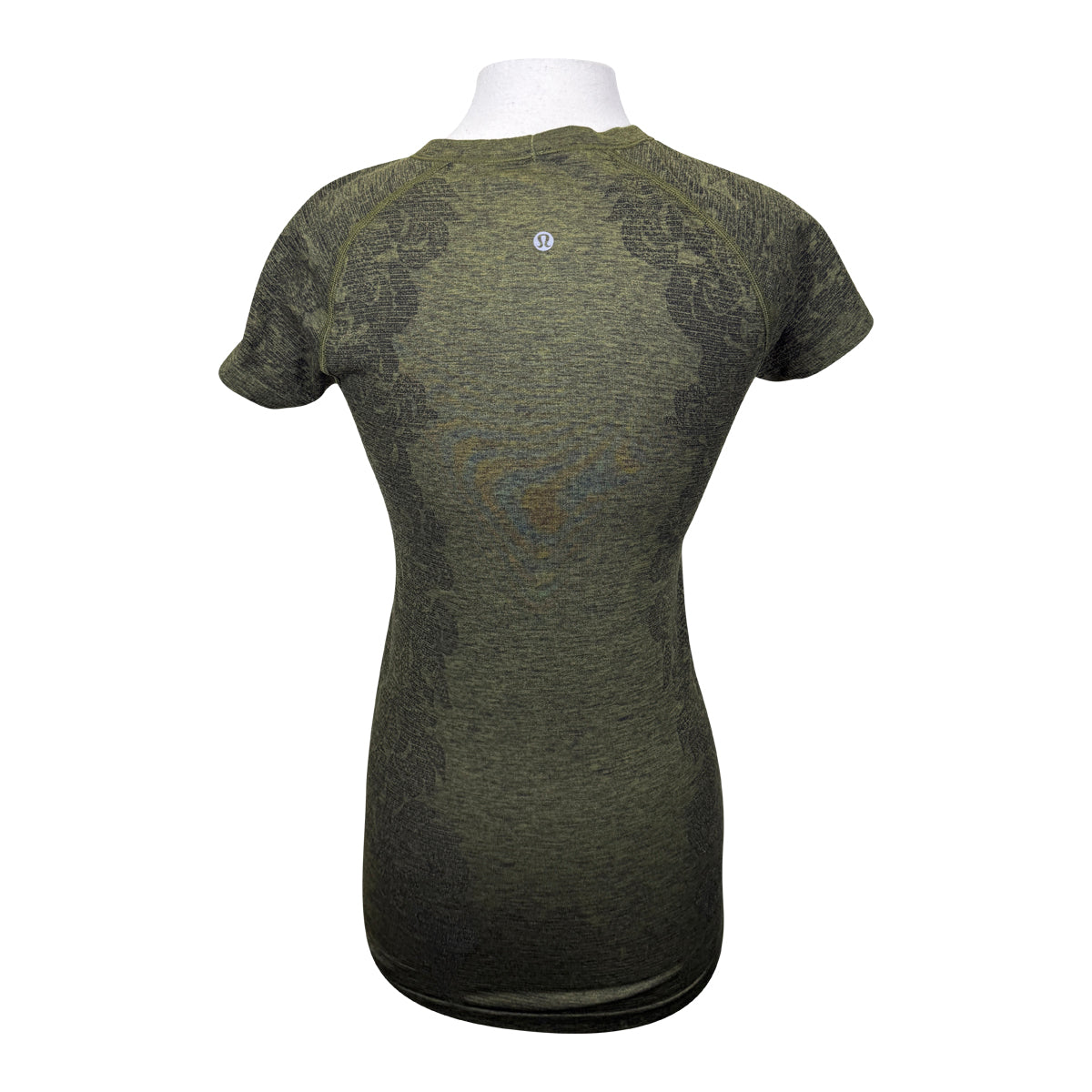 Lululemon Swiftly Short Sleeve Active Shirt in Green Camo