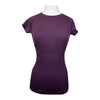 Lululemon Swiftly Short Sleeve Active Shirt in Plum Heather