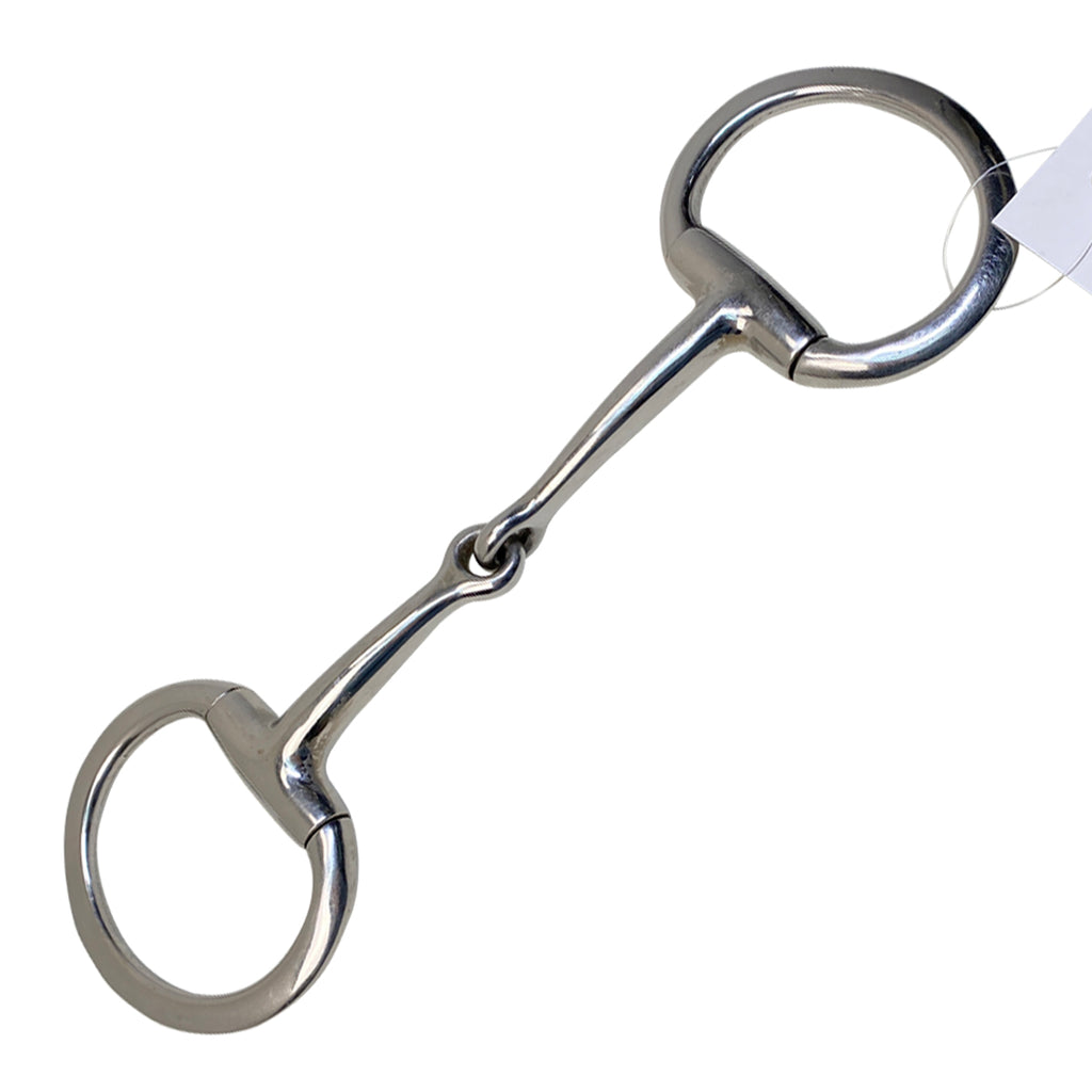 Eggbutt Snaffle Bit in Stainless Steal - 5.5"