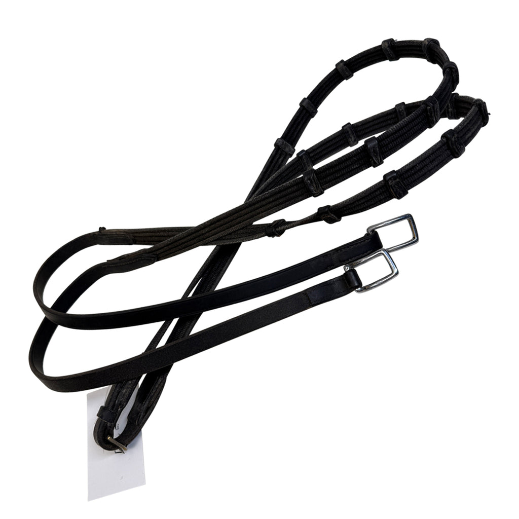 Webbed Reins in Black