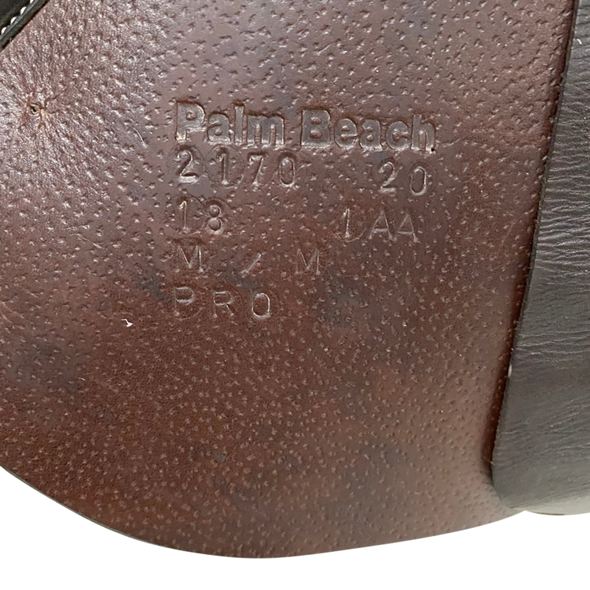 Voltaire 2020 Palm Beach Saddle in Brown