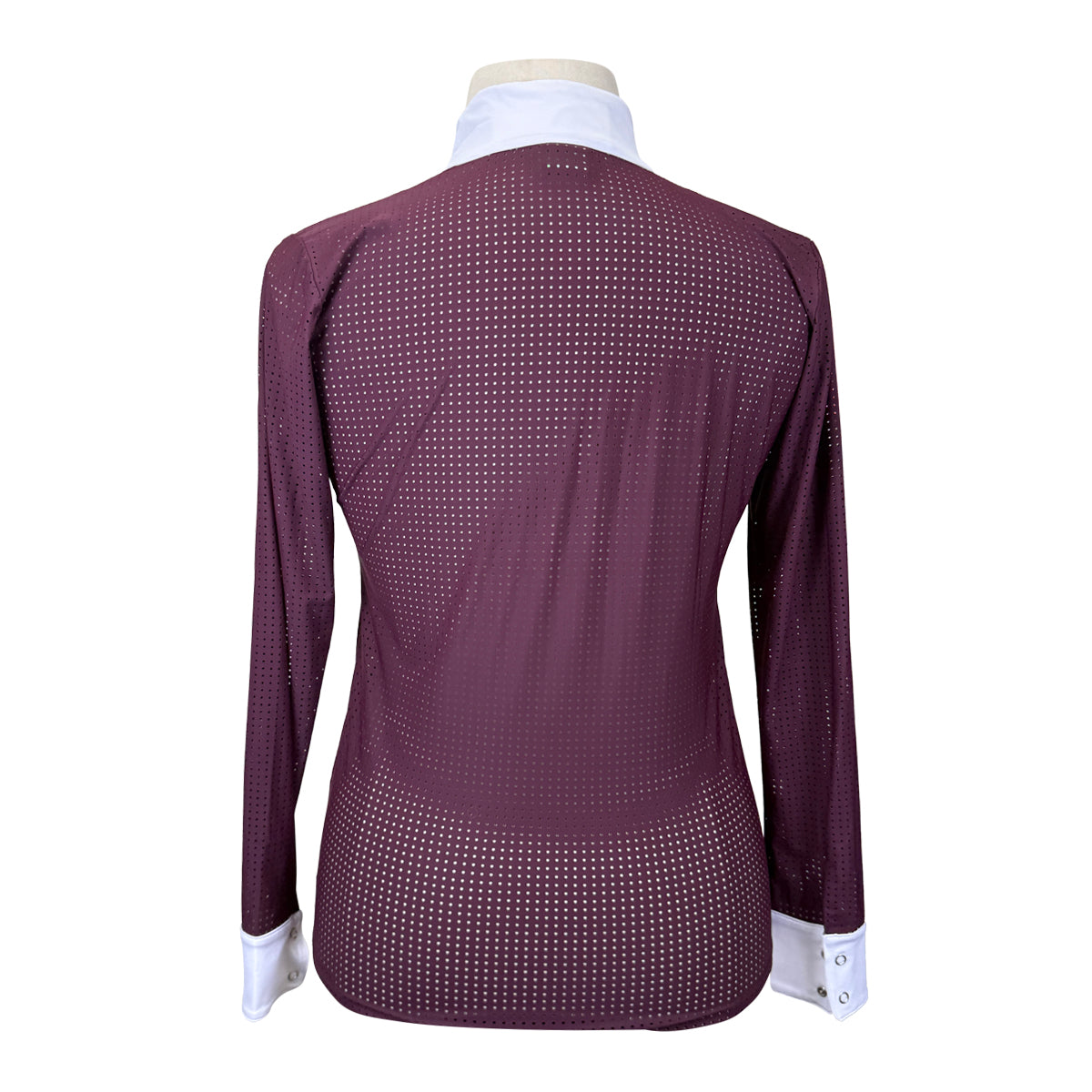 Kismet 'Eleonoire' Show Shirt in White/Merlot