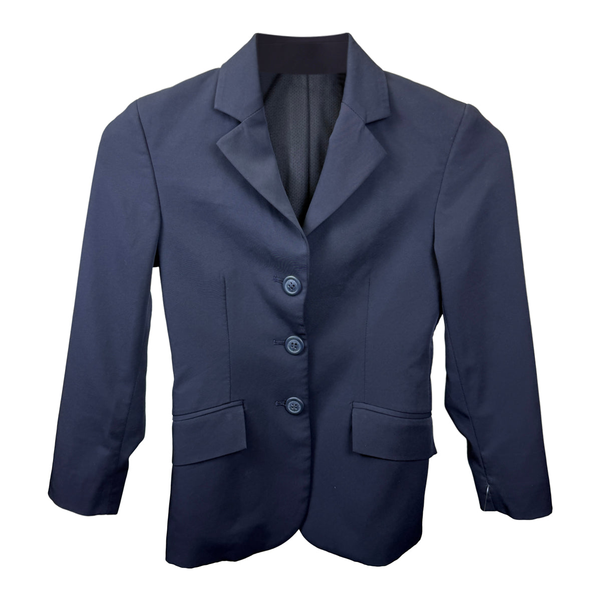 R.J. Classics Xtreme Washable Grey Label Show Coat in Navy