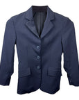 R.J. Classics Xtreme Washable Grey Label Show Coat in Navy