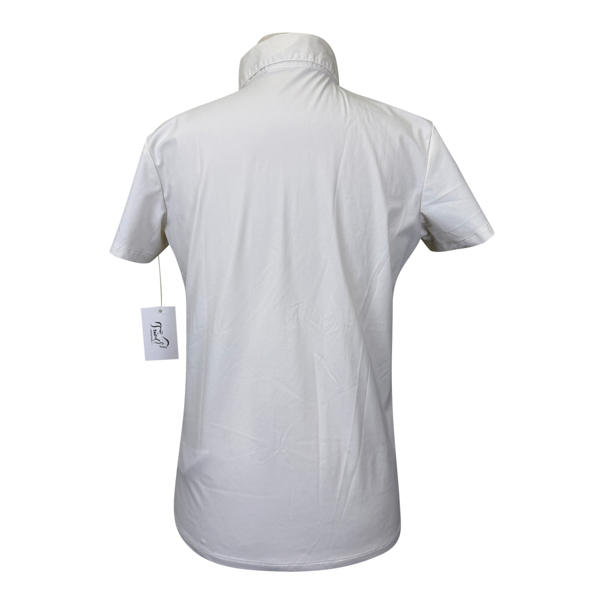 Cavalleria Toscana 'Pocket Logo SS Jersey Zip Training Polo' in White