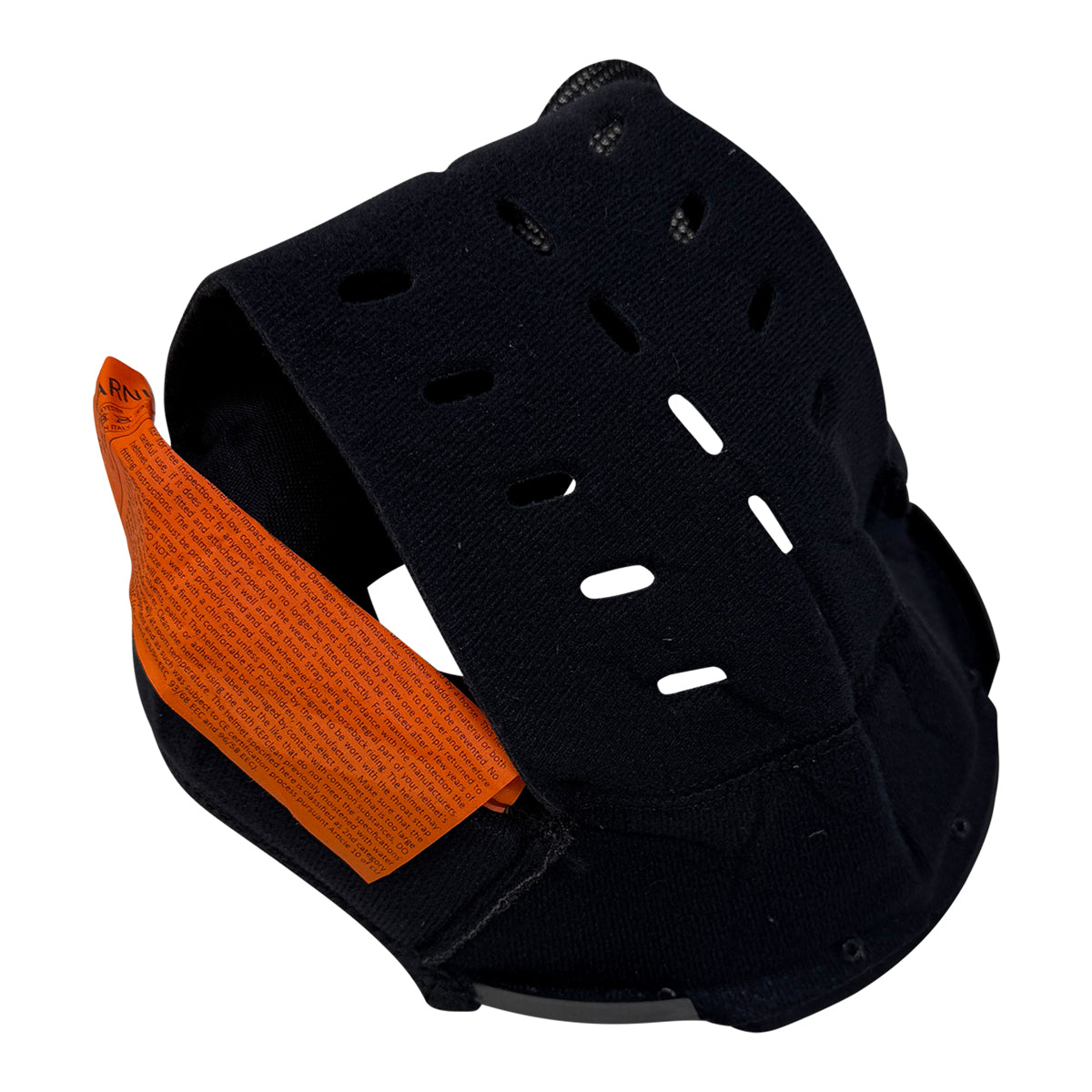 KEP Italia® Cromo Round Fit Helmet Liner in Black