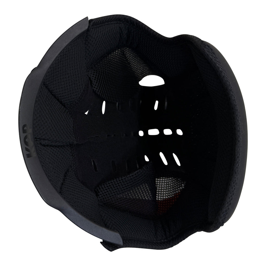 KEP Italia® Cromo Oval Fit Helmet Liner in Black
