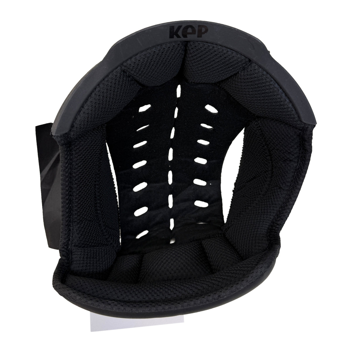 KEP Italia® Cromo Oval Fit Helmet Liner in Black